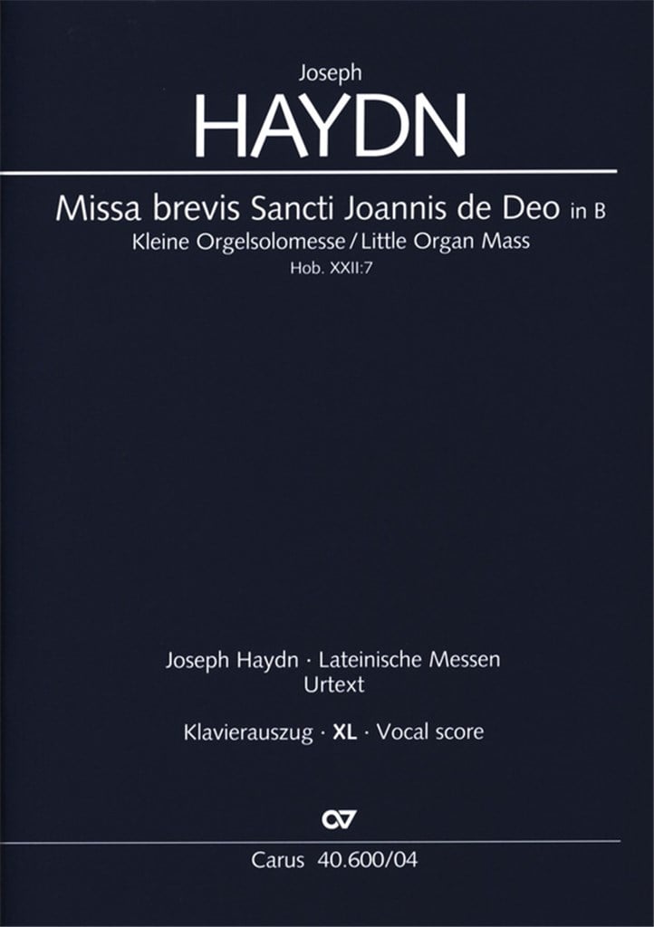 Missa Brevis Sti. Joannis De Deo